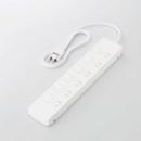 エレコム 電源タップ 1m T-KF07M-2610WH