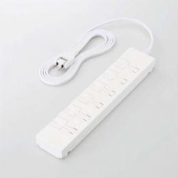 エレコム 電源タップ 2m T-KF07M-2620WH