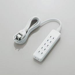 エレコム 電源タップ 2m T-ST02N-2620WH