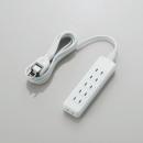 エレコム 電源タップ 2m T-ST02N-2620WH