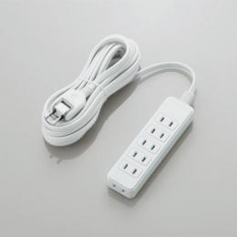 エレコム 電源タップ 5m T-ST02N-2650WH