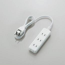 エレコム 電源タップ 1m T-S02N-2410WH