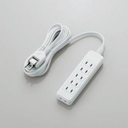 エレコム 電源タップ 3m T-S02N-2630WH