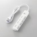 エレコム 電源タップ 2m T-E5A-2420WH