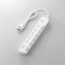 エレコム 電源タップ 1m T-E5A-2610WH