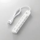 エレコム 電源タップ 2m T-E5A-2620WH