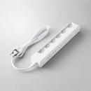 エレコム 電源タップ 1m T-E5C-2610WH