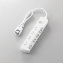 エレコム 電源タップ 1m T-E6A-2410WH