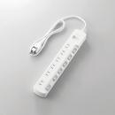 エレコム 電源タップ 1m T-E6A-2610WH