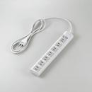 エレコム 電源タップ 2m T-Y3A-2720WH