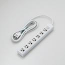 エレコム 電源タップ 2m T-Y3A-3720WH