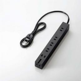 エレコム 電源タップ 1m T-KF01-2610BK