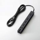 エレコム 電源タップ 3m T-KM01-2630BK
