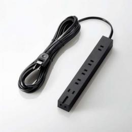 エレコム 電源タップ 5m T-KM01-2650BK