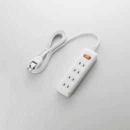 エレコム 電源タップ 2.5m T-K3A-2425WH