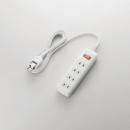 エレコム 電源タップ 2.5m T-K3A-2425WH