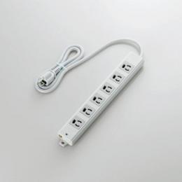 エレコム 電源タップ 1m T-WRM3610LG/RS