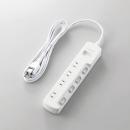 エレコム 電源タップ 2.5m T-K5A-2425WH