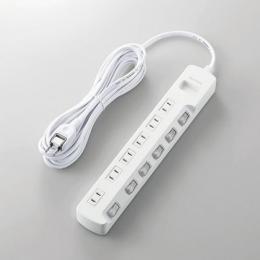 エレコム 電源タップ 5m T-K5A-2650WH