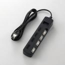 エレコム 電源タップ 2.5m T-K6A-2425BK