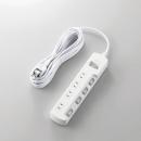 エレコム 電源タップ 5m T-K8A-2450WH