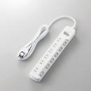 エレコム 電源タップ 2.5m T-K8A-2625WH