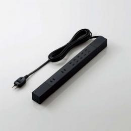 エレコム 電源タップ 3m T-KF02-2730BK
