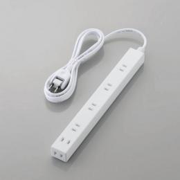 エレコム 電源タップ 2m T-NSLK-2620WH