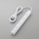 エレコム 電源タップ 2m T-NSLK-2620WH