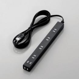 エレコム 電源タップ 3m T-NSLK-2630BK