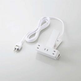 エレコム 電源タップ 2.5m T-KF03-2325WH