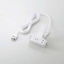 エレコム 電源タップ 2.5m T-KF03-2325WH