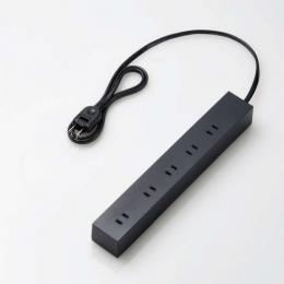 エレコム 電源タップ 1m T-KF04-21010BK