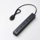 エレコム 電源タップ 1m T-KF04-21010BK