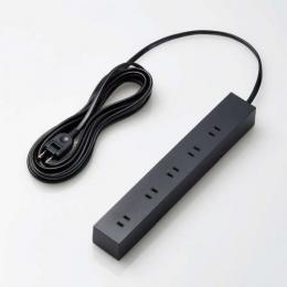 エレコム 電源タップ 5m T-KF04-21050BK