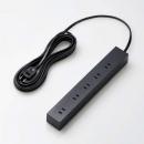 エレコム 電源タップ 5m T-KF04-21050BK