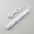 エレコム 電源タップ 2.5m T-K7A-21025WH