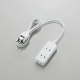 エレコム 電源タップ 1m T-KST02-22310WH