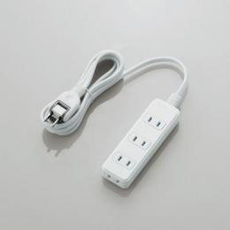 エレコム 電源タップ 2m T-KST02-22420WH