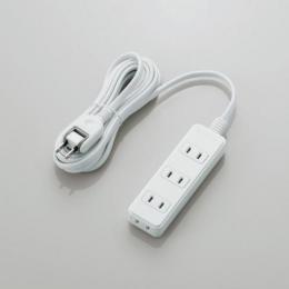 エレコム 電源タップ 3m T-KS02-2430WH