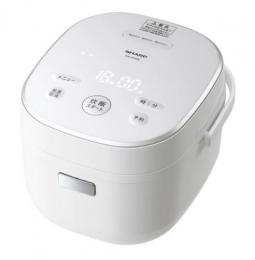 SHARP ジャー炊飯器 KS-CF05E ホワイト系 3合炊き