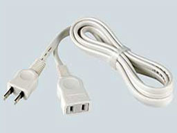 ELPA 延長コード 2m LPE-102N ホワイト