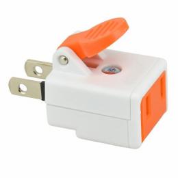 オーム電機 プラグアダプタ HS-A1249W