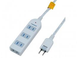 ヤザワ 電源タップ Y02KS403WH