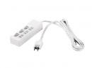 BUFFALO 電源タップ(5m) BSTAPSW2350WH