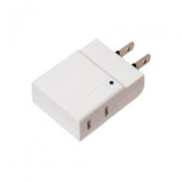 ナカバヤシ 耐雷サージ機能付き電源タップ OAT-S2P ホワイト