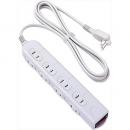 ナカバヤシ シャッタ-付OAタップ TAP-N032-20 2m ライトグレー