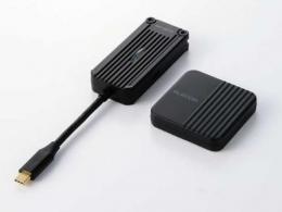 エレコム ワイヤレスHDMI送受信機 DH-CW4K110BK