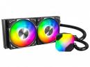 MONTECH CPUクーラー HyperFlow ARGB 240 デュアルファン/ブラック