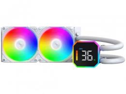 MONTECH CPUクーラー HyperFlow Digital 240 ホワイト